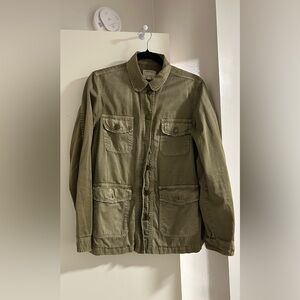 Current/Elliott Khaki Military Jacket